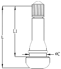 Tubeless Passenger Car Tyre Valves